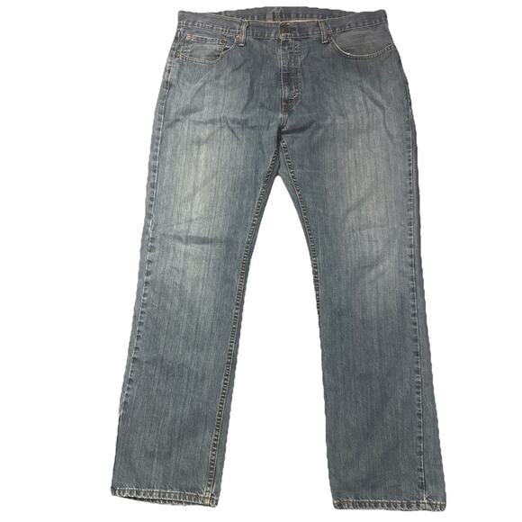 Levi's 559 Relaxed Straight Leg Jeans Mens Sz 38X34 Blue Denim - Picture 1 of 12